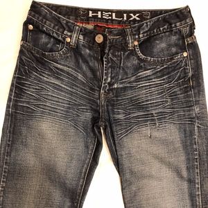 Helix Denim Indigo Cross Pocket 32/32 Jeans